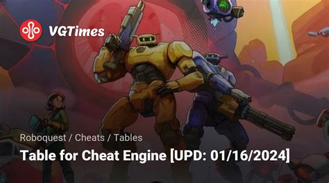roboquest cheat engine.